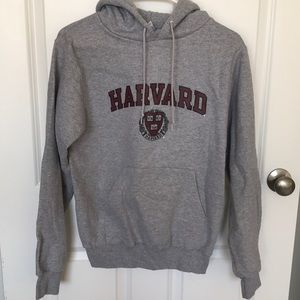 Hooded Harvard sweatshirt